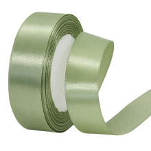 Polyester Ribbon 1" x 25 Yds for Wrapping, Crafts, Bows, Bouquets – Compatible with Acrylic Fiber
