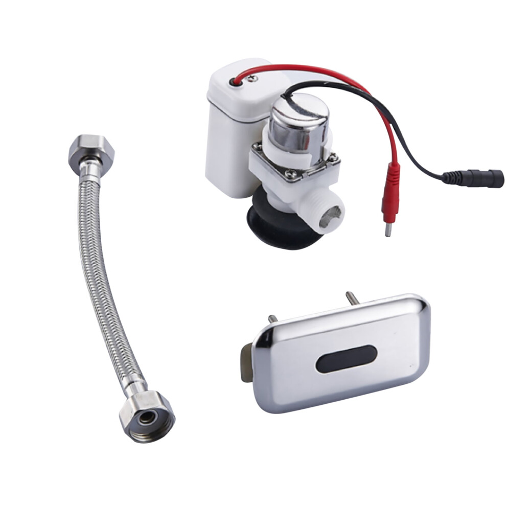 Automatic Urinal Flush Valve Sensor G1/2 Infrared For Standing Urinals Battery Operated Restroom Commercial Use 9097180861737