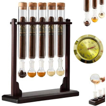 Cigar Flavor Injector Humidifier with Wooden Base,