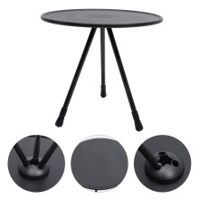 Portable Folding Beach Table Stainless Steel Adjustable