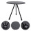 Portable Folding Beach Table Stainless Steel Adjustable 1