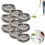9 Pcs Chenille Refill Mop Pads Easy-Maintenance, Chenille Microfiber Replacement for Standard Mops | All Hard Surfaces (Gray) 1