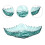 1Pcs Fruit Tray Square Plastic for Home Use in Snack and Dessert Serving 1