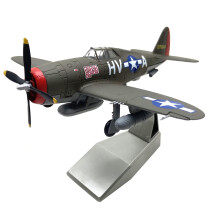 WWII P-47 Thunderbolt Fighter Model 1:72 Scale Alloy Diecast for Collector Display Gift for Plane Lovers