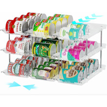 Can Organizer for Pantry, 3 Tiers Can Storage Rack, up to 36 Cans Food Holders for Fridge, Cabinet and Pantry Organization