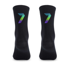 Cycling Socks Digital Colorful Reflective Breathable Socks Sports Cycling Socks