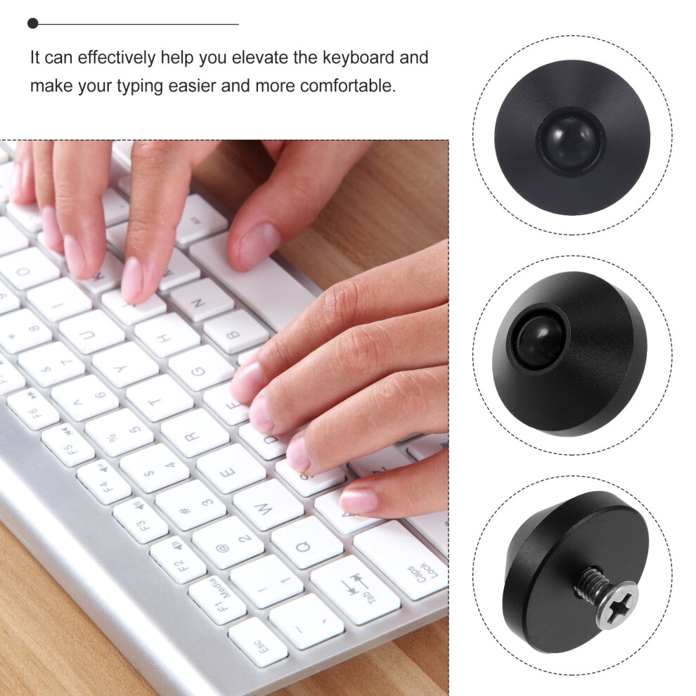 2Pcs Aluminum Keyboard Riser Stand Feet For Mechanical Keyboards 9132278057279