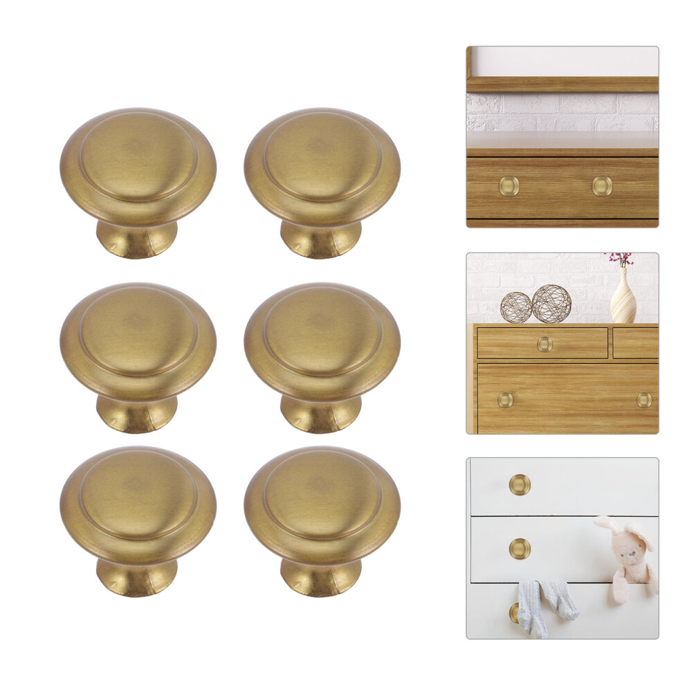 10 Pcs Brushed Nickel Drawer Knobs Cabinet Cupboard Decorative 9341593670234