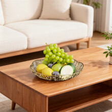 Plato de fruta de 15 cm, mini plato para aperitivos, plato para servir dulces, bandeja para mesa de centro, plato decorativo para aperitivos, plato