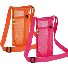 Adjustable Shoulder Strap Beach Bottle Carrier for Sports, Gym, Hiking, Camping, Walking, Travel Essentials