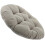Coussin de sol confortable gris (1 pièce) pour salon 1