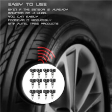 12Pcs Programmable MX Sensor Monitor for Autel Tool TS408 TS508 ITS600 315MHZ+433MHz 2 in 1 TPMS Tire Pressure Sensor