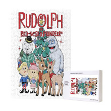Rudolph Red-Nosed Jigsaw Puzzle 300 Pieces