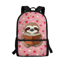 Children School Backpack 17 inch, Book Raccoon Travel & Sports Casual Daypack Bookbag 5-12 Large Capacity Student School Backpacks