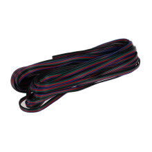 Permanent lysforlengelseskabel RGB-forlengelseskabel Kobbertråd 1 stk