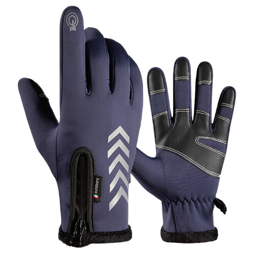 Winter Gloves Fleece-Lined Touchscreen Waterproof Thermal