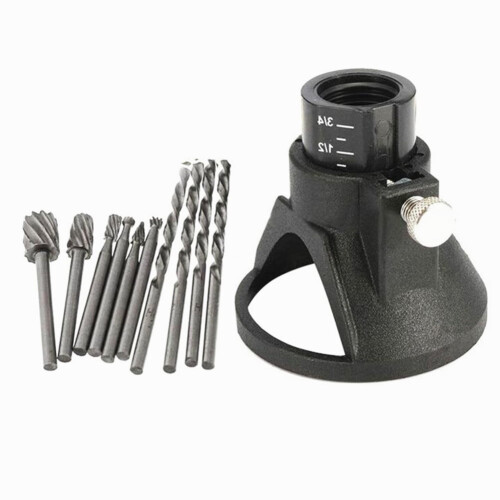 Complete Cutting Guide Kit with Drills & Bits for Stability & Efficiency in Woodworking