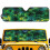 Palm Tree Print Windshield Sunshade for Jeep Wrangler 1