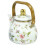 Flower Tea Kettle Enamel Teapot 1 Set 1