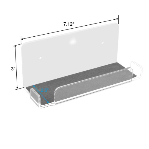Acryl wandhouder voor Nintendo Switch-dock - 1