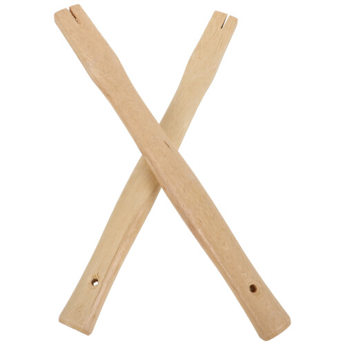 HOMEMAXS 2pcs Wooden Handles Replacement Hoe Handle Garden Tool Handle Replacement Hammer Handle 2