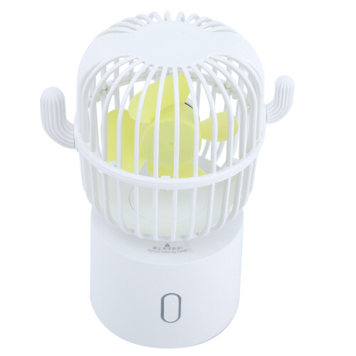 Adjustable USB Fan with Oscillation Feature, Quiet Desktop Cooling Device with3Speed Levels, Universal Usage for Home Office School Use While 1