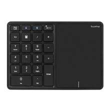 Bluetooth Numeric Keyboard with Touchpad Rechargeable USB Wireless for Android,, IOS