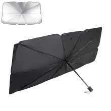 2025 Foldable Anti-UV Windshield Sunshade, Car Windshield Sun Shade Umbrella, 55"X31" Reflective Cooling Car Sun Shade L