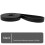Fitness Elastic Band Pull- Resistance Band Strength Training Elastic Rope Yoga Stretch Auxiliary Pull Band Black 2