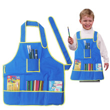 1Pcs Waterproof Art Craft Apron Smock for DIY Painting Blue