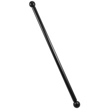 BESTONZON Lamp Post Cross Arm Handle Replacement Outdoor Lighting Black Aluminum Alloy 1Pack