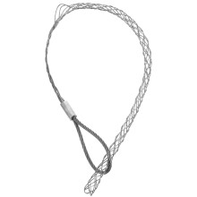 Wire Pulling Rope Cable Puller Silver Steel Wire Mesh 1Pack