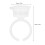 100pcs Microblading Ink Ring Cups 10ml Disposable with Dustproof Lids White 2