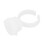 Disposable Tattoo Ink Ring Cup 100pcs with Dustproof Lid for Microblading White 6