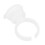 Disposable Tattoo Ink Ring Cup 100pcs with Dustproof Lid for Microblading White 10