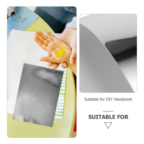 Pacote com 10 folhas refletoras para projetos artísticos e de bricolagem. 2
