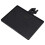 1Pack Black Plastic Microphone Stand Tray for Broadcasters 11.8x8.1in 4