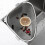 1Pcs Durable Silver Triangle Sink Strainer Basket for Kitchen Sinks 4