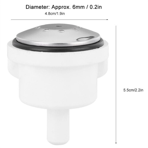 Bathtub Spa Air Jet Nozzle Replacement 9-Hole Plastic 1