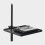 1Pack Black Plastic Microphone Stand Tray for Broadcasters 11.8x8.1in 8