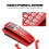 Wall Mount Corded Phone Red with Caller ID 2