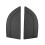Rear Door Triangle Molding for Hyundai Accent 2006–2010 1