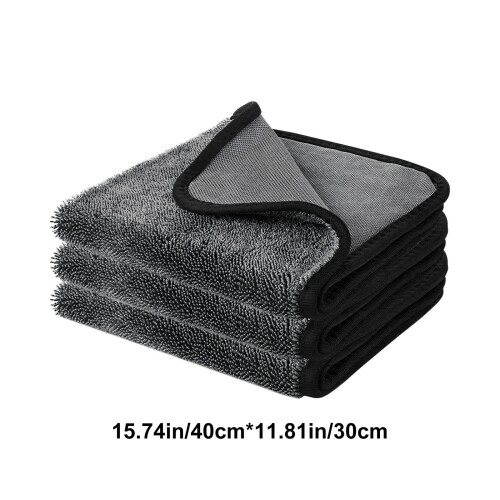 Shammy Cloth Double-Sided 3 pcs Premium Car Drying 1