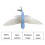 Solid Plastic Flying Fish Figurine Educational Toy 1pc 6
