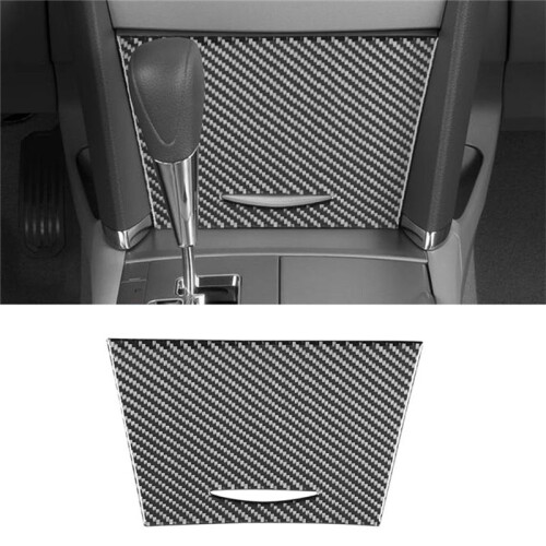 Carbon Fiber Central Control Storage Box Panel Cover Trim Decorative for  Camry 2007-2011 Interior Accessories 1