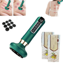 Håndholdt cellulitemassager, genopladelig og ledningsfri anti-cellulitemassager, mavefedtmassager, massage af mave, lår, baller og nakke derhjemme