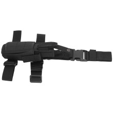 Multifunktionale Beintasche aus 600D Nylon Schwarz für Outdoor-Laufen und Klettern