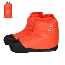 Waterdichte donsslippers, lichtgewicht donssokken, gevulde slofjes, donshoezen voor de voeten