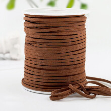 Faux Suede Leather Cord,2.5mm 50 Yards Thin Leather String for Jewelry Making, Gift Wrap,Leather Lace