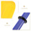 Boat Sport Paddle Boat Paddle Yellow ABS 2Pcs Kayaking Accessory 6